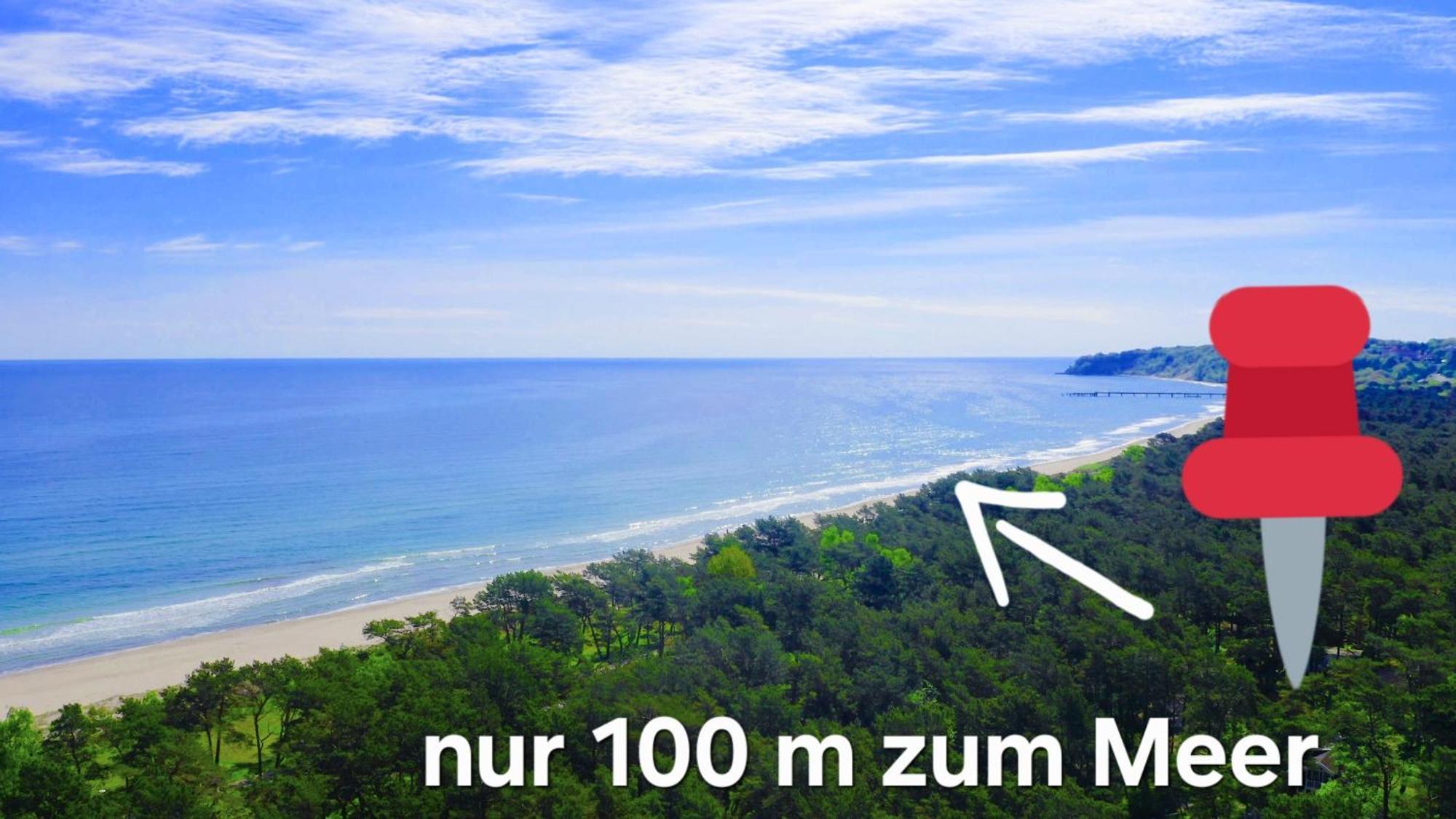 Pink Und Meer - Meerblick, Sauna, Kamin & Whirlpool Baabe Exterior foto