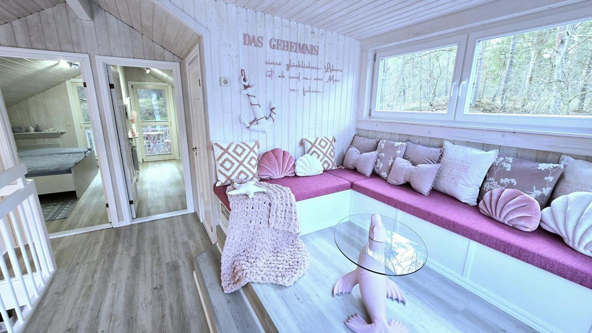 Pink Und Meer - Meerblick, Sauna, Kamin & Whirlpool Baabe Exterior foto