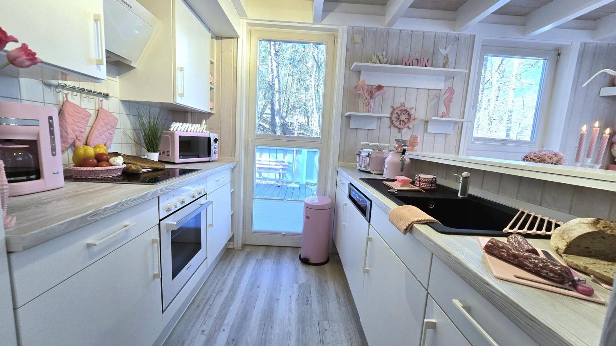 Pink Und Meer - Meerblick, Sauna, Kamin & Whirlpool Baabe Exterior foto