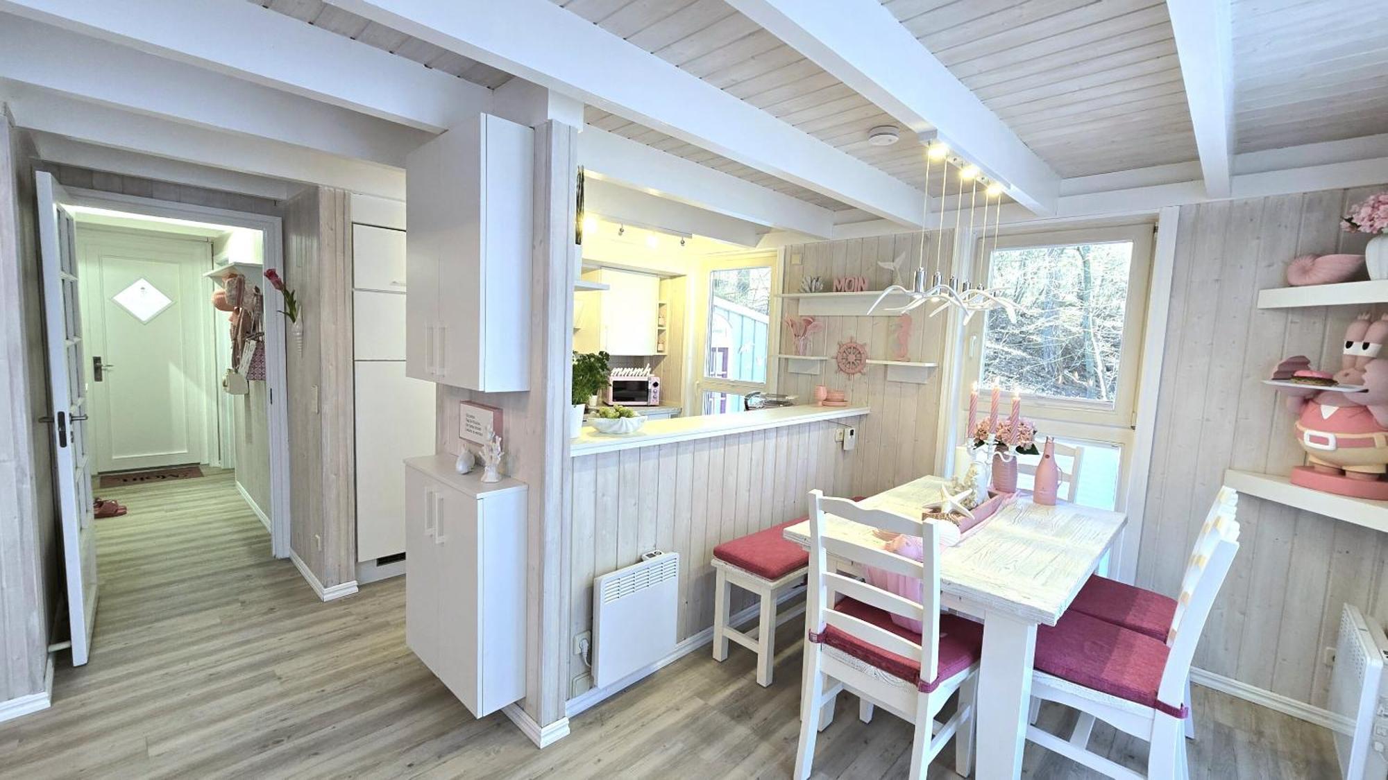 Pink Und Meer - Meerblick, Sauna, Kamin & Whirlpool Baabe Exterior foto